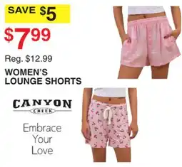 Dunham's Sports WOMEN'S LOUNGE SHORTS offer