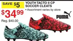 Dunham's Sports YOUTH TACTO II CP SOCCER CLEATS offer