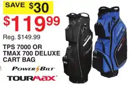 Dunham's Sports TPS 7000 OR TMAX 700 DELUXE CART BAG offer
