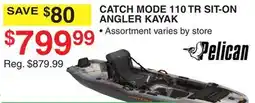 Dunham's Sports CATCH MODE 110 TR SIT-ON ANGLER KAYAK offer