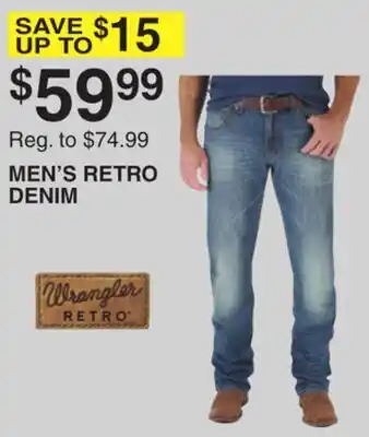 Dunham's Sports MEN'S RETRO DENIM offer