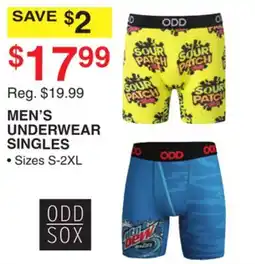 Dunham's Sports MEN'S UNDERWEAR SINGLES offer