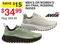 Dunham's Sports AVIA MEN'S OR WOMEN'S AVI-TRAIL RUNNING SHOES offer