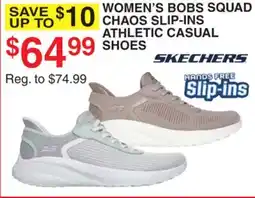 Dunham's Sports WOMEN'S BOBS SQUAD CHAOS SLIP-INS ATHLETIC CASUAL SHOES offer