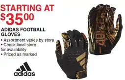 Dunham's Sports ADIDAS FOOTBALL GLOVES offer