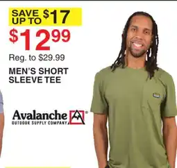 Dunham's Sports AVALANCHE MEN'S SHORT SLEEVE TEE offer
