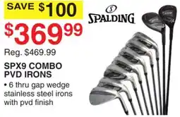 Dunham's Sports SPX9 COMBO PVD IRONS offer