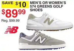 Dunham's Sports MEN'S OR WOMEN'S 574 GREENS GOLF SHOES offer