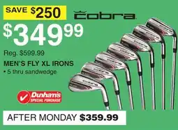 Dunham's Sports MEN'S FLY XL IRONS offer