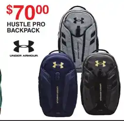 Dunham's Sports UNDER ARMOUR HUSTLE PRO BACKPACK offer