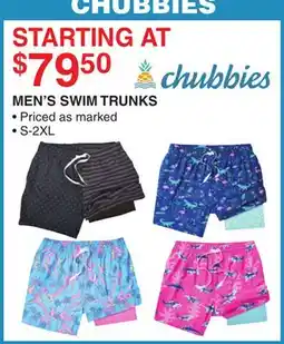 Dunham's Sports MEN'S SWIM TRUNKS offer