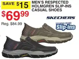 Dunham's Sports MEN'S RESPECTED HOLMGREN SLIP-INS CASUAL SHOES offer