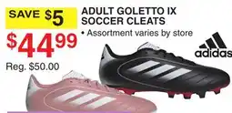 Dunham's Sports ADIDAS ADULT GOLETTO IX SOCCER CLEATS offer