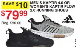 Dunham's Sports MEN'S KAPTIR 4.0 OR WOMEN'S KAPTIR FLOW 2.0 RUNNING SHOES offer