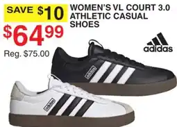 Dunham's Sports ADIDAS WOMEN'S VL COURT 3.0 ATHLETIC CASUAL SHOES offer
