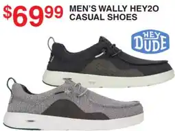 Dunham's Sports HEY DUDE MEN'S WALLY HEY2O CASUAL SHOES offer