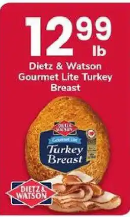 Safeway Dietz & Watson Gourmet Lite Turkey Breast offer