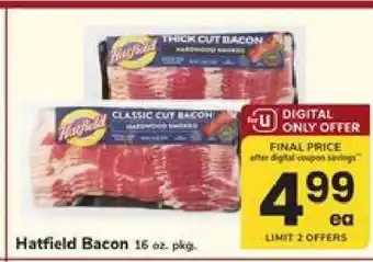 Safeway Hatfield Bacon offer