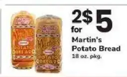 Safeway Martin's Potato Bread offer