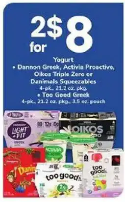 Safeway Yogurt offer