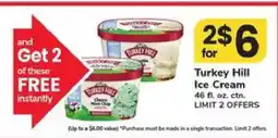 Safeway Turkey Hill Ice Cream offer