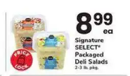 Safeway Signature SELECT Packaged Deli Salads offer