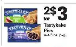 Safeway Tastykake Pies offer