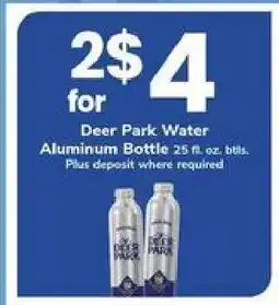 Safeway DEER PARK WATER offer