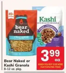 Safeway Bear Naked or Kashi Granola offer