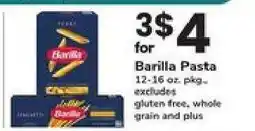 Safeway Barilla Pasta offer