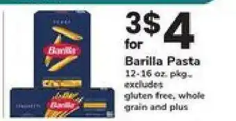 Safeway Barilla Pasta offer