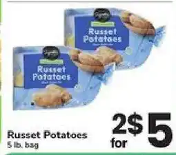 Safeway Russet Potatoes offer