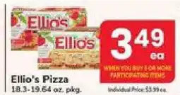 Safeway Ellio's Pizza offer