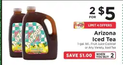 ShopRite Arizona Iced Tea offer