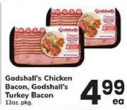 Safeway Godshall's Chicken Bacon, Godshall's Turkey Bacon offer