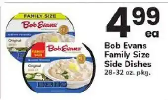 Safeway Bob Evans Family Size Side Dishes offer