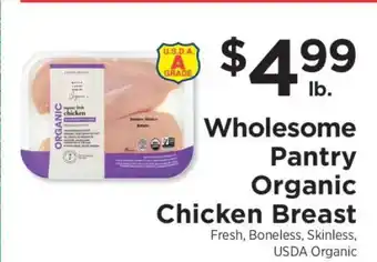 ShopRite Wholesome Pantry Organic Chicken Breast offer