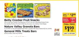 ShopRite Betty Crocker Fruit Snacks offer