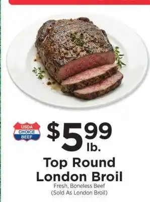 ShopRite Top Round London Broil offer
