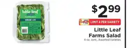 ShopRite Little Leaf Farms Salad offer