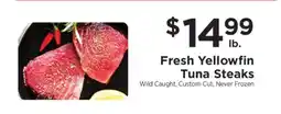 ShopRite Fresh Yellowfin Tuna Steaks offer