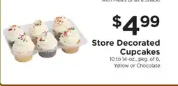 ShopRite Store Decorated Cupcakes offer
