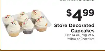 ShopRite Store Decorated Cupcakes offer