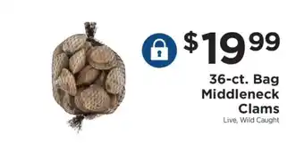 ShopRite Middleneck Clams offer