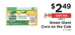 ShopRite Green Giant Corn On The Cob offer