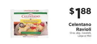 ShopRite Celentano Ravioli offer