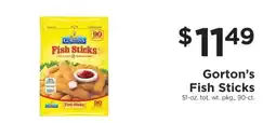 ShopRite Gorton's Fish Sticks offer