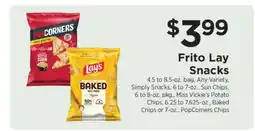 ShopRite Frito Lay Snacks offer