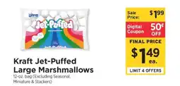 ShopRite Kraft Jet-Puffed Large Marshmallows offer