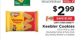 ShopRite Keebler Cookies offer